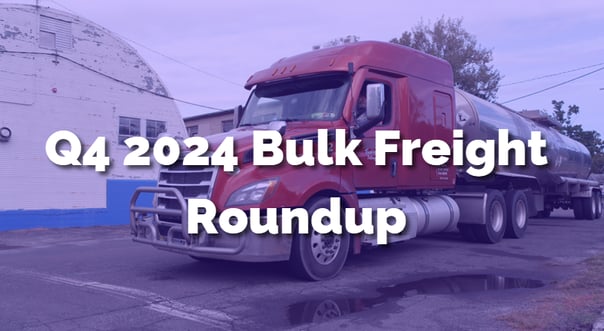 Q4 2024 Bulk Freight Roundup